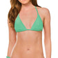 Mature Women Solid Color Bikini Suit Customization