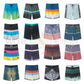 Private label OEM luxury custom boardshorts logo board shorts 19" surf shorts recycle men swim shorts