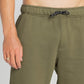 Custom Men‘s Army Green Leisure Jogger Pants