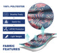 Quick Dry Men Colorful Leaves Print Male Swim Shorts