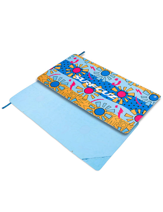Sunrise Print Sand Proof Microfiber Beach Towel