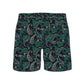 Straight Hem Tribal Print Collection Swim Trunks